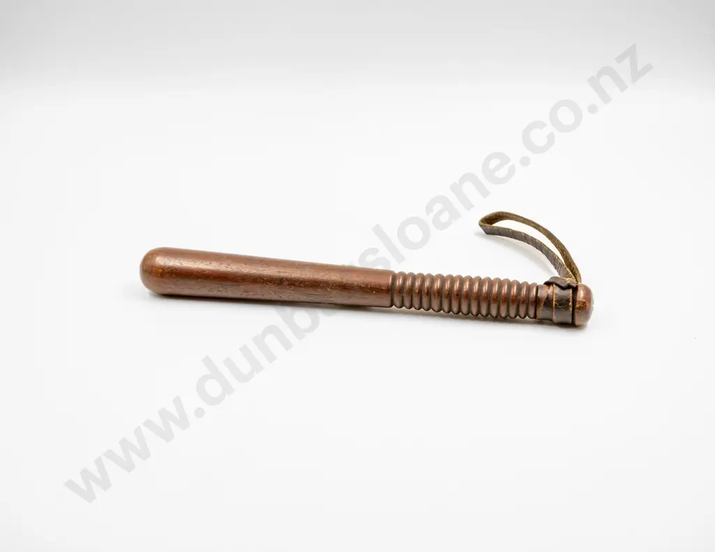 Late Victorian Blackjack Truncheon Image 1++