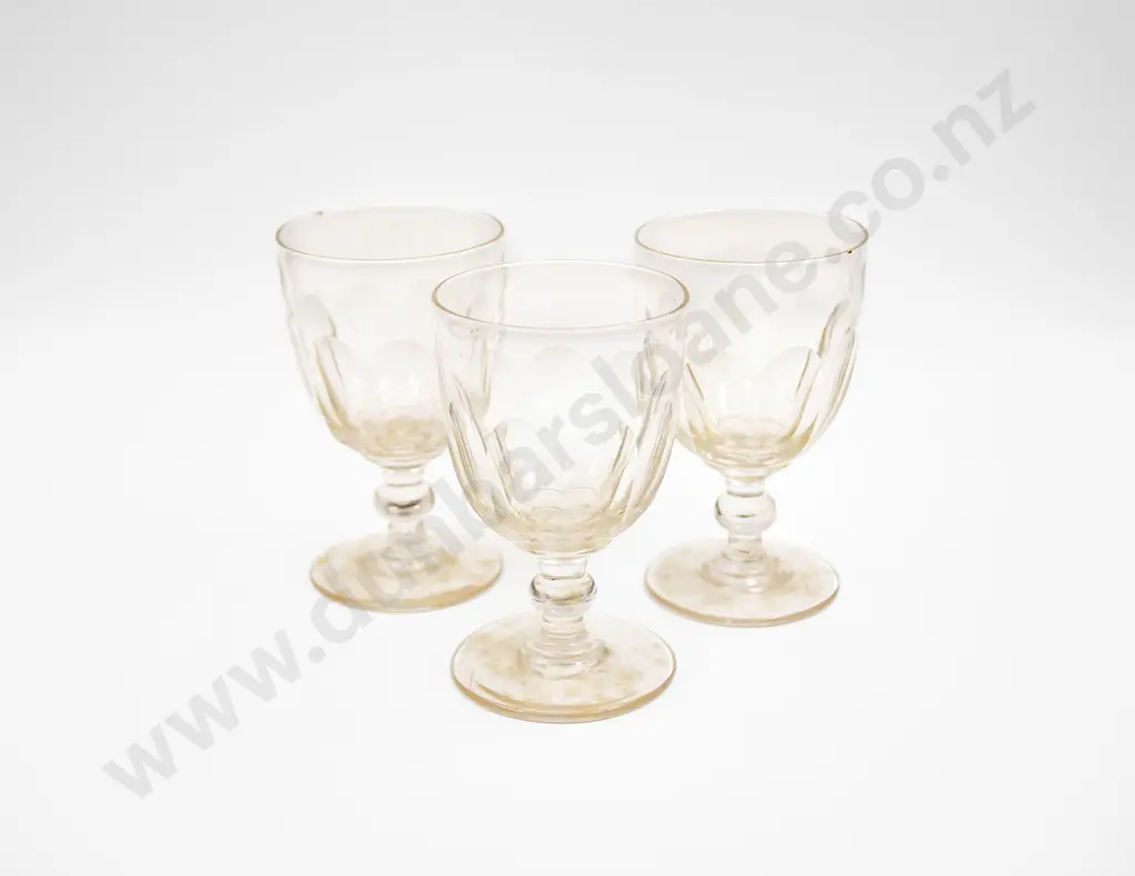 Three Victorian Oversized Goblets Image 1++