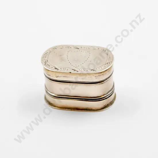 Geo III S/S Pillbox