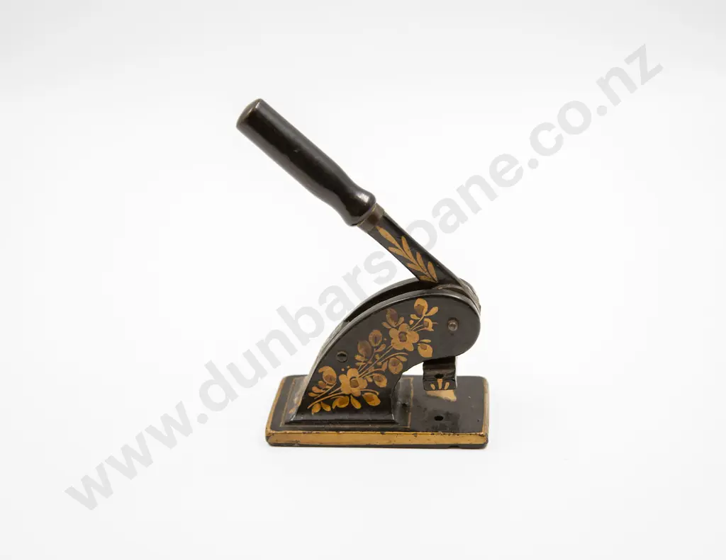 Victorian Desk Lever Operated Impress Punch Image 1++