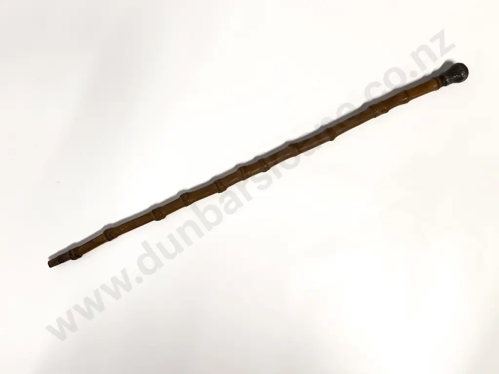 S/S Topped Bamboo Stick Walking Cane Image 1++