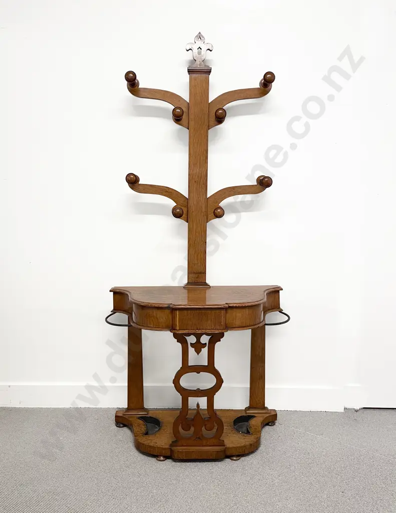 Vict Oak Hallstand Image 1++