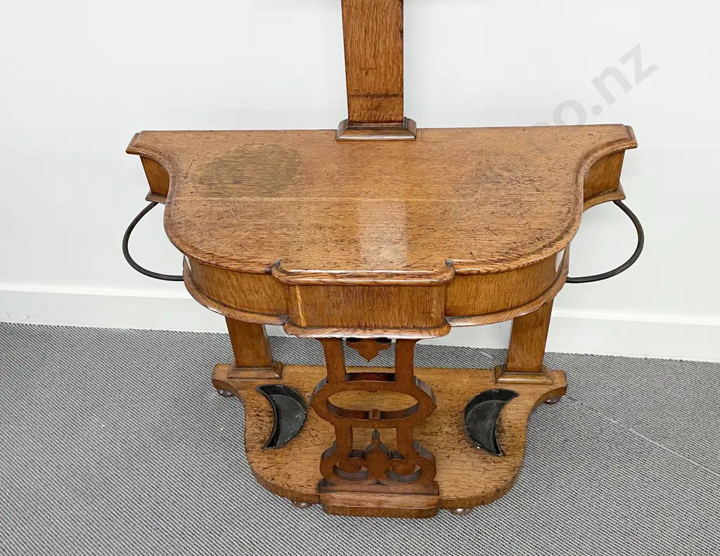 Vict Oak Hallstand Image 1++