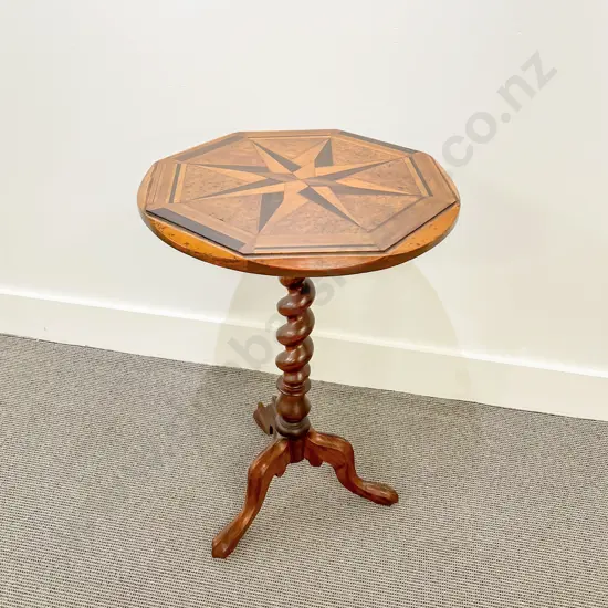 NZ Colonial Mixed Native Timber Wine Table