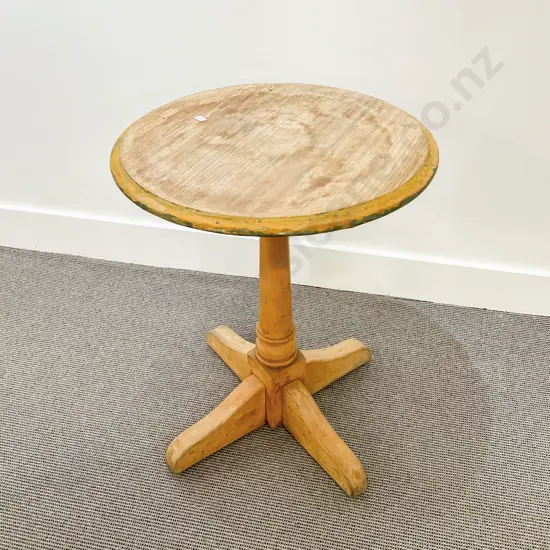 Edwardian Country Pine Wine Table