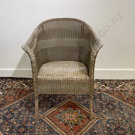C1930's Original American Lloyd Loom Elbow Chair