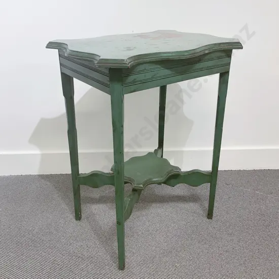 Edwardian Two Tier Serpentine Occasional Table