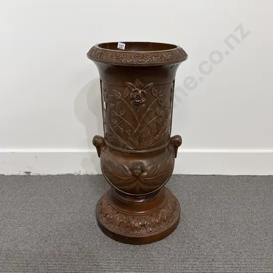Unmarked Vict Pottery Stick Stand