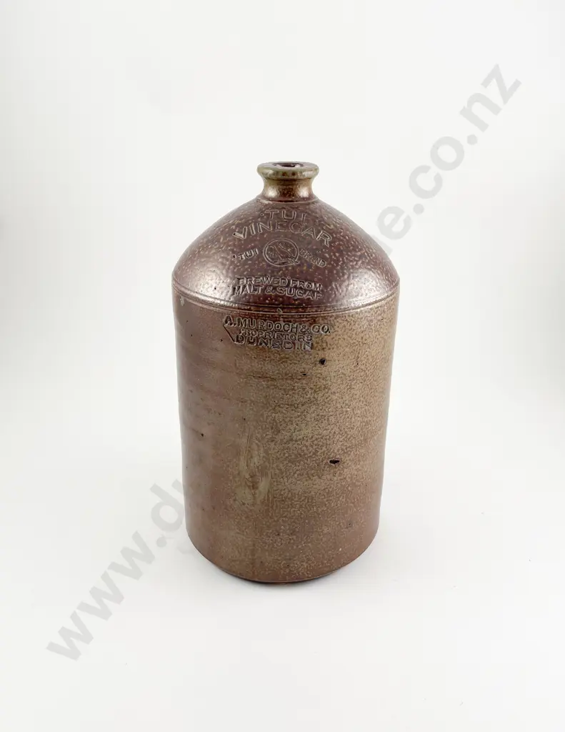 NZ A Murdoch & Co Dunedin Tui Vinegar Keg Image 1++