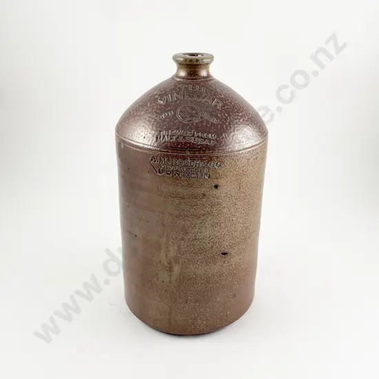 NZ A Murdoch & Co Dunedin Tui Vinegar Keg
