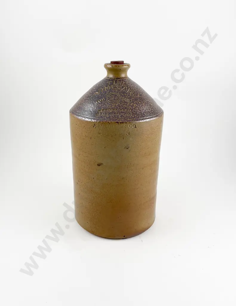 NZ A Murdoch & Co Dunedin Tui Vinegar Keg Image 1++