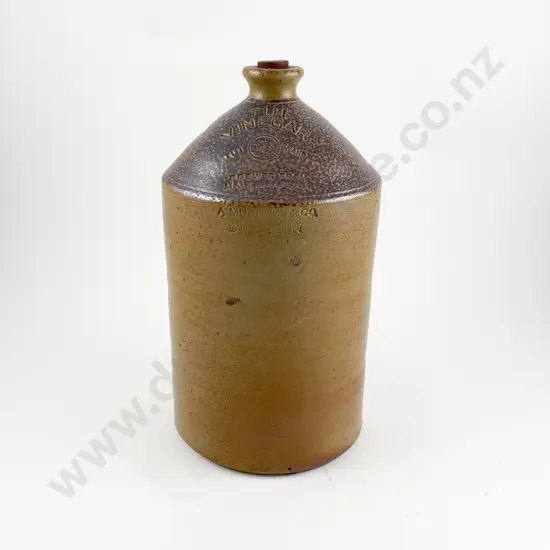 NZ A Murdoch & Co Dunedin Tui Vinegar Keg