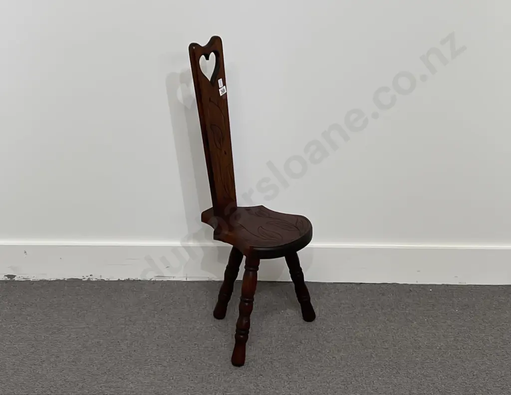 Mid C20th Beech Wool Spinners Chair Image 1++