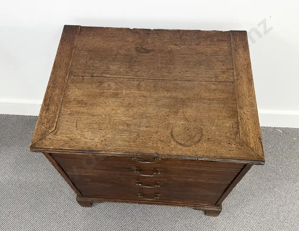 C19th Oak Cammode Cupboard Image 1++