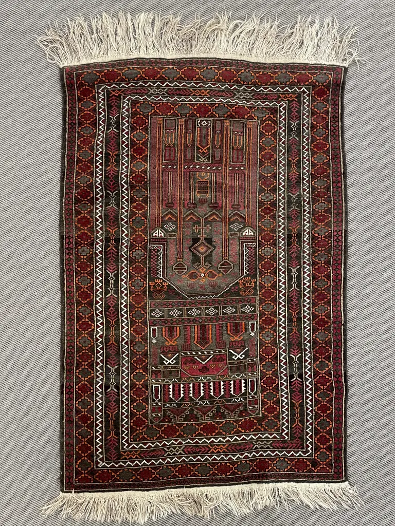 Afghani Prayer Rug Image 1++
