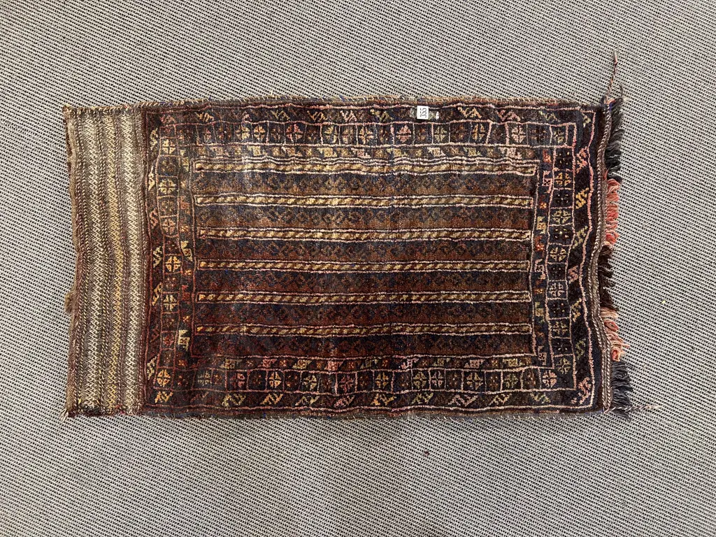 Antique Persian Saddlebag Image 1++