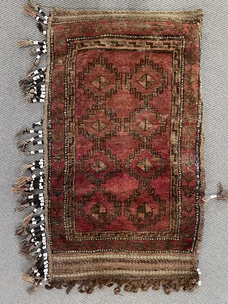 Antique Persian Saddlebag Image 1++