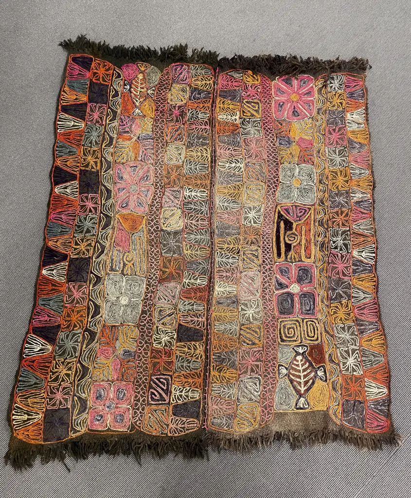 Antique Iranian Wedding Blanket Image 1++