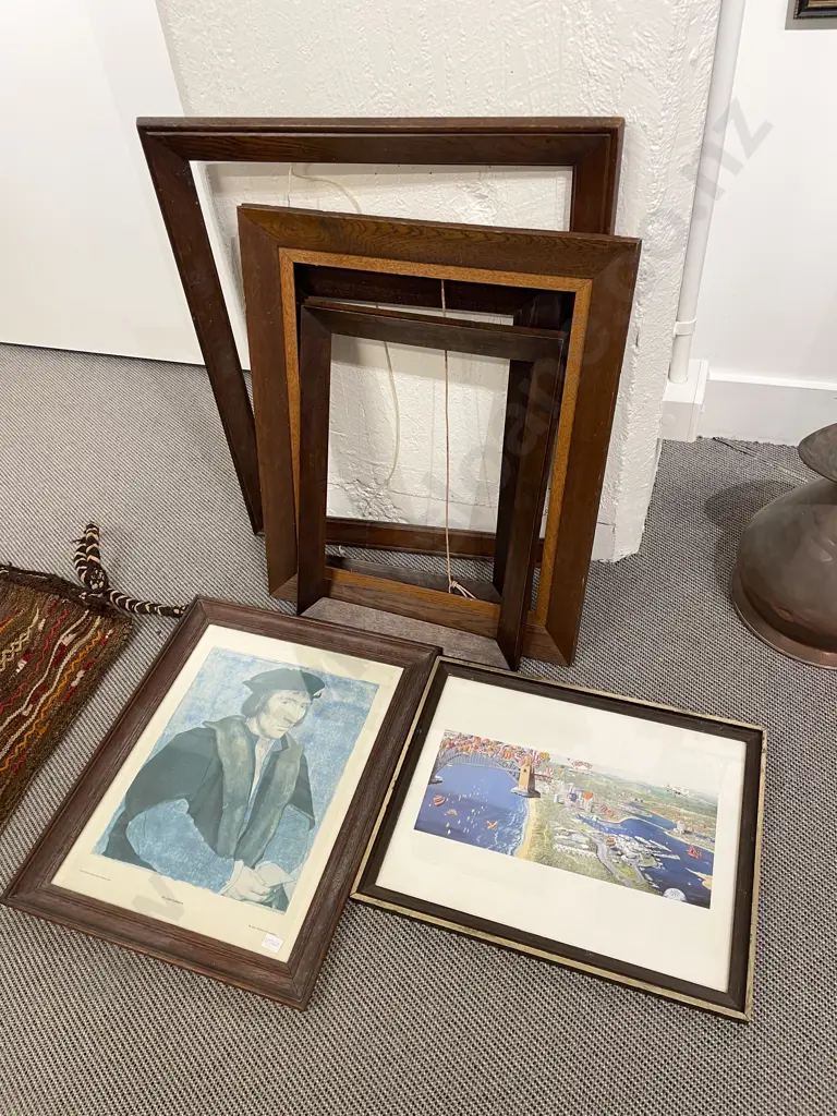 Four Frames & Two Framed Works Image 1++