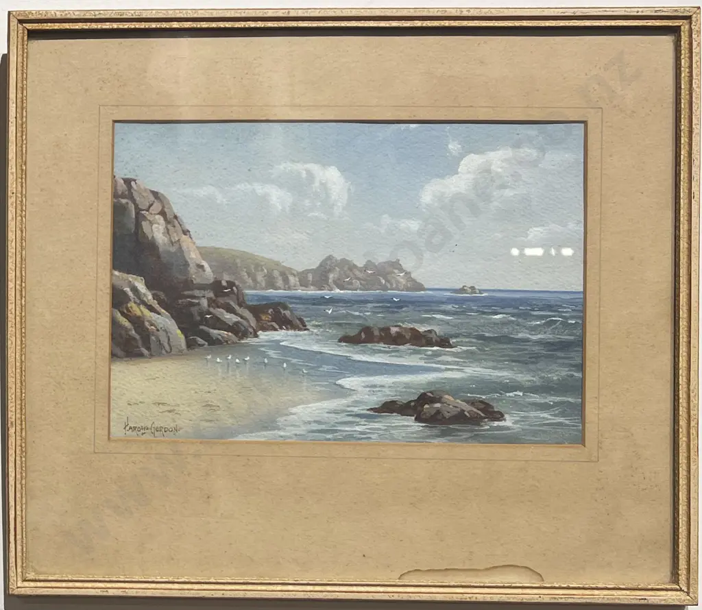 Pair Harold Gordon Watercolours Image 1++