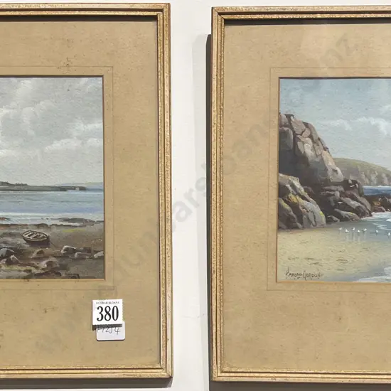 Pair Harold Gordon Watercolours