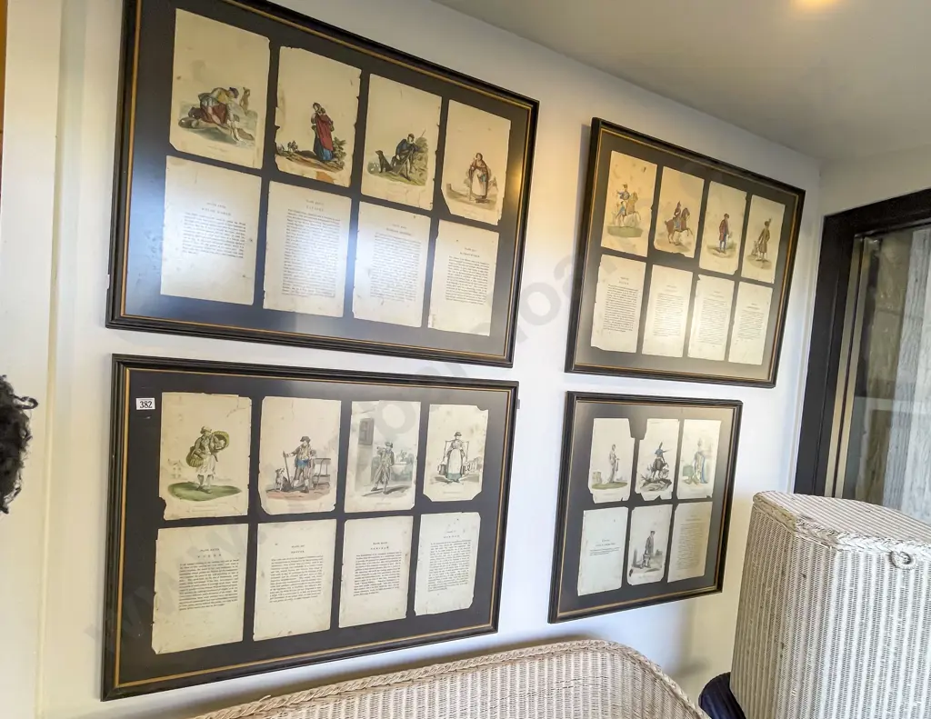 Four Framed Works Image 1++