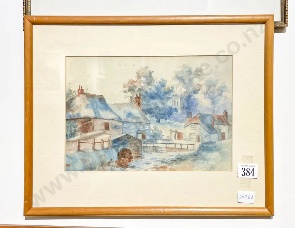 Victorian Watercolour Dated July 1857 Image 1++