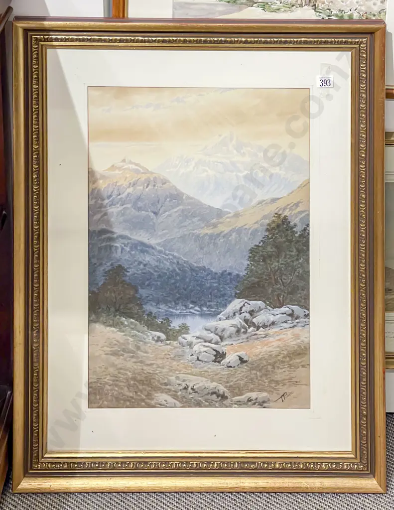 NZ Colonial Watercolour Image 1++