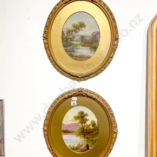 Pair Late C19th Scottish High Loch Views