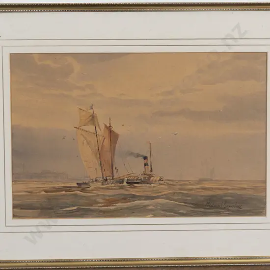 Michael Crawley - Engilsh Coastal Study with Sail & Steam