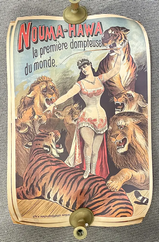 Three Reproduction German Circus Posters Image 1++