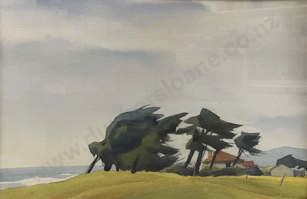 Robin Kay (1919 - 2017) - West Coast Farm Image 1++