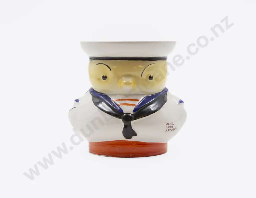 Shelley Mabel Lucie Attwell Sailor Chicken Sugar Bowl animal series Image 1++