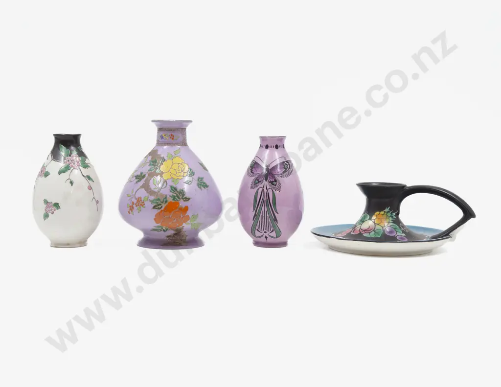 Various Shelley Vases and Candle Holder Image 1++