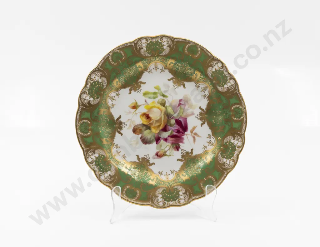Royal Worcester Cabinet Plate Image 1++