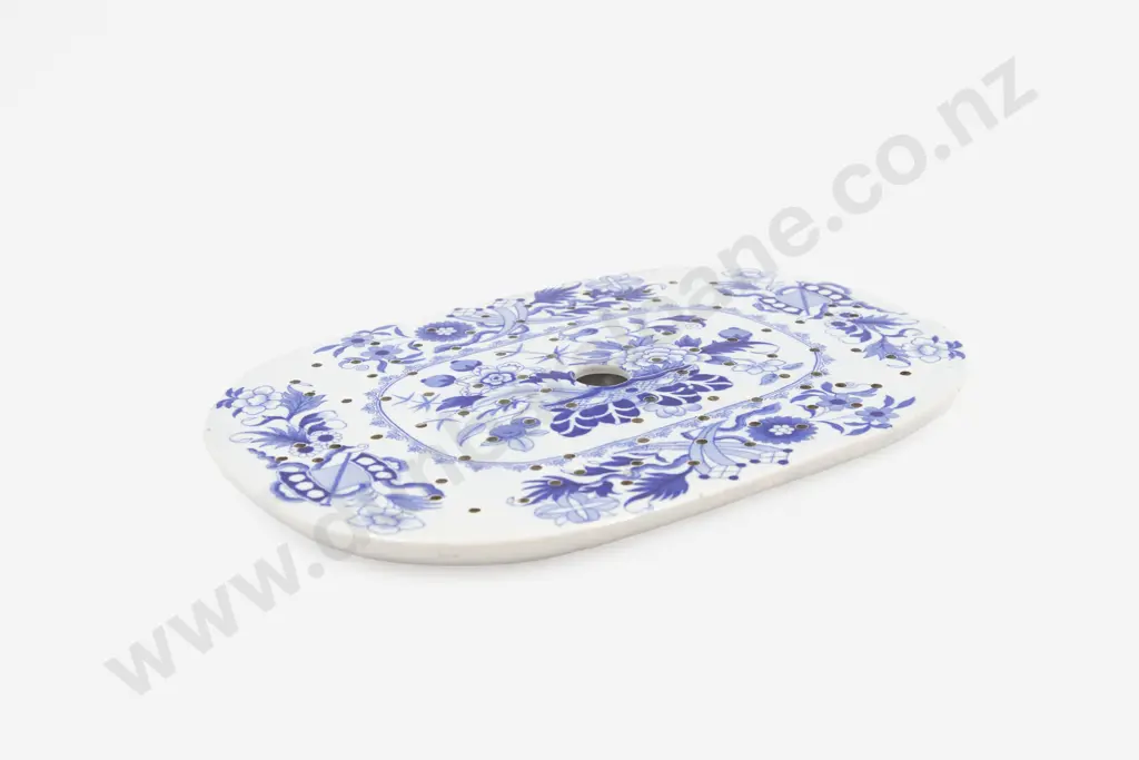 Victorian Blue and White Ashet Drainer Image 1++