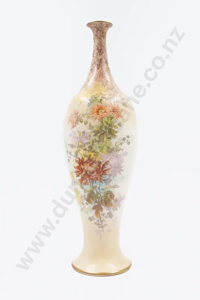 Doulton Burslem Slender Ovoid Specimen Vase Image 1++
