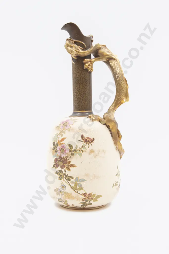 Doulton Burslem Dragon Handled Ewer Image 1++