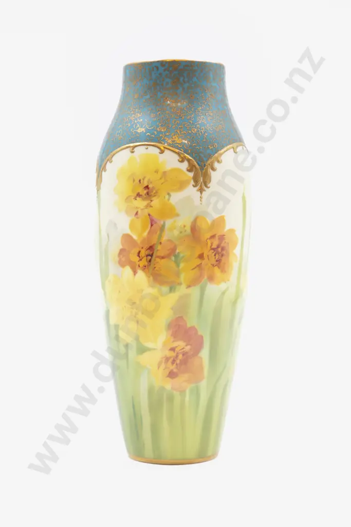 Doulton Burslem Tapered Cylindrical Vase Image 1++