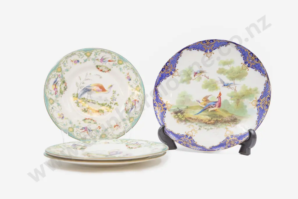 Three Royal Doulton Side Plates together with Other Image 1++