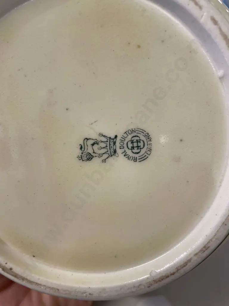 Royal Doulton Souter Cats Pattern Biscuit Barrel Image 1++