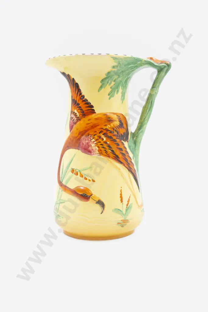 Burleigh Ware Flamingo Pattern Ewer Image 1++
