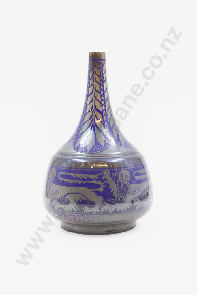 Royal Lancastrian W H Mycock 1923 Bottle Vase Image 1++