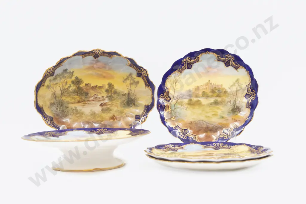 Royal Doulton 5pce Dessert Set Image 1++