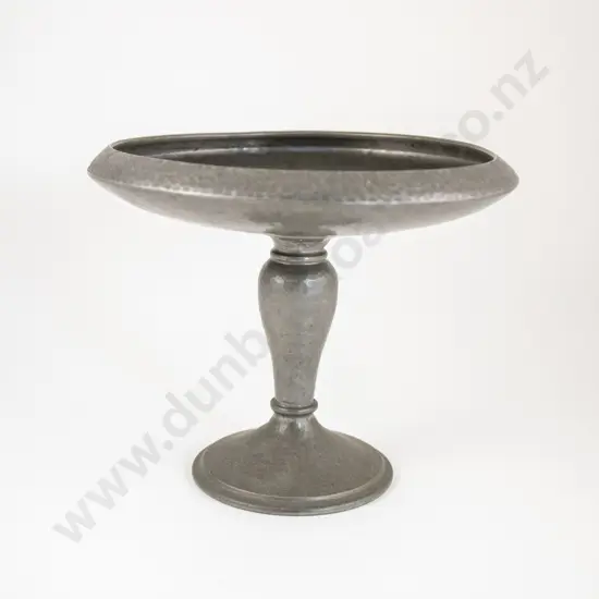 BCM 'Tudric" Pewter Stemmed Fruit Comport