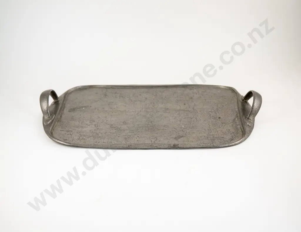 Liberty & Co "Tudric Two Handled Pewter Tray Numer 043 Image 1++