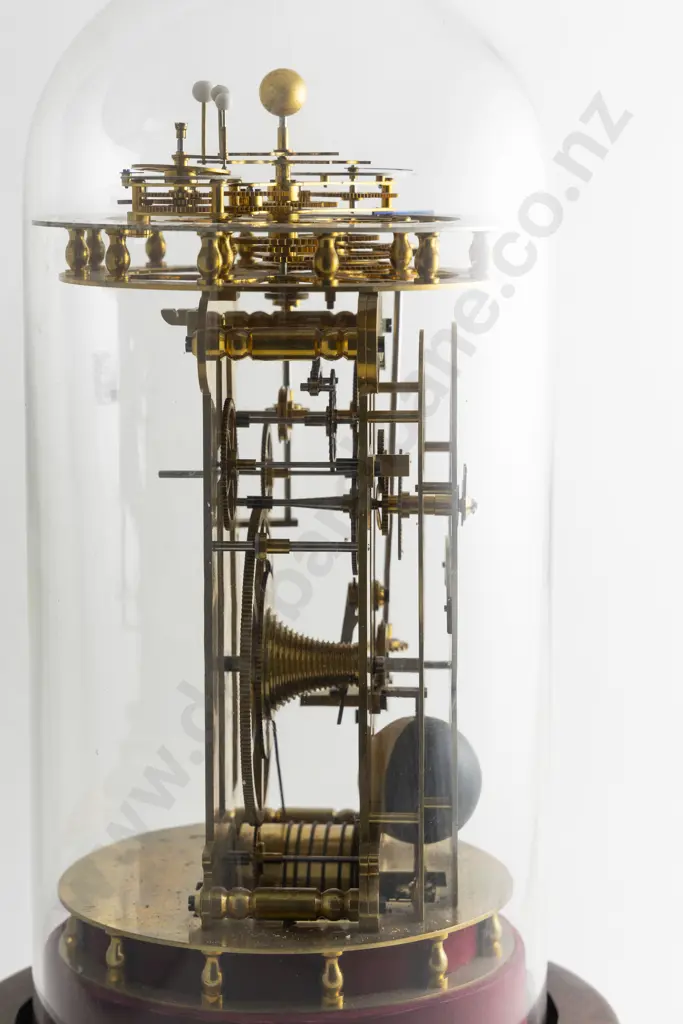 Frank Monk Dome Cased Orrery Clock c1960s Image 1++