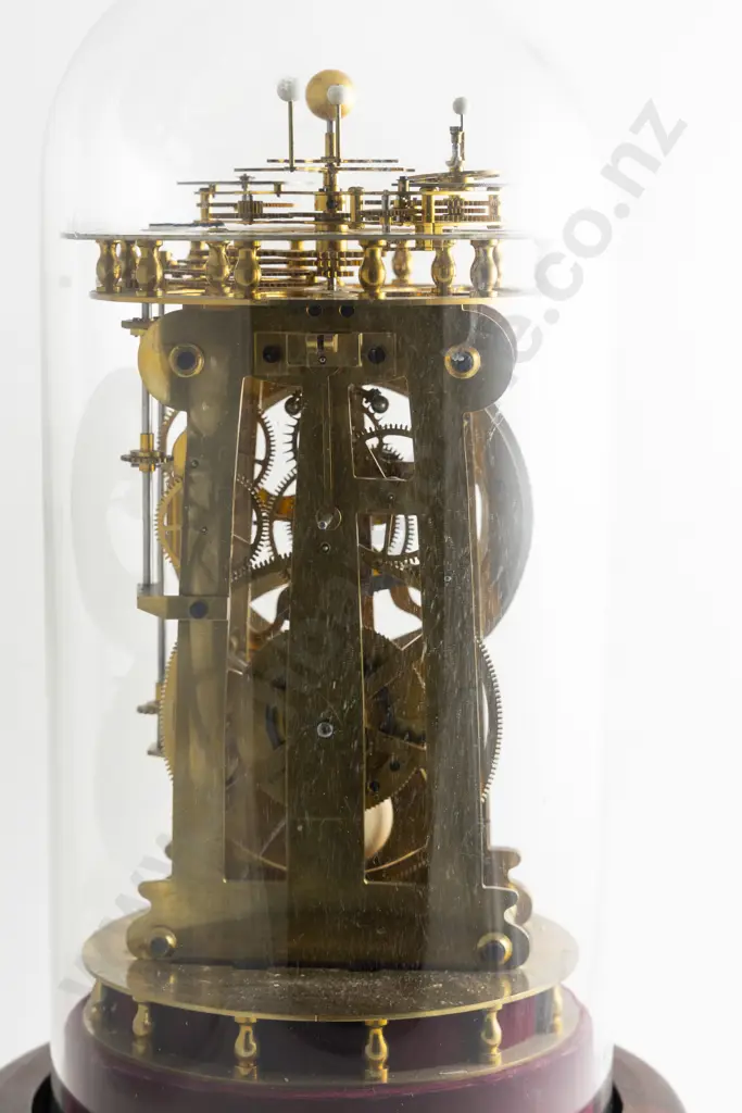 Frank Monk Dome Cased Orrery Clock c1960s Image 1++