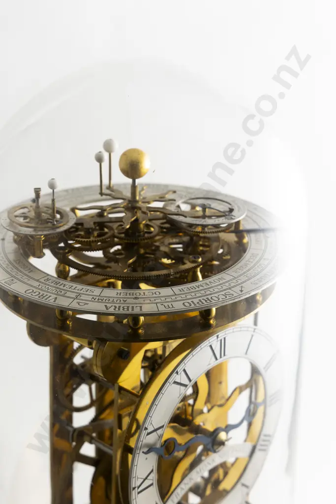 Frank Monk Dome Cased Orrery Clock c1960s Image 1++