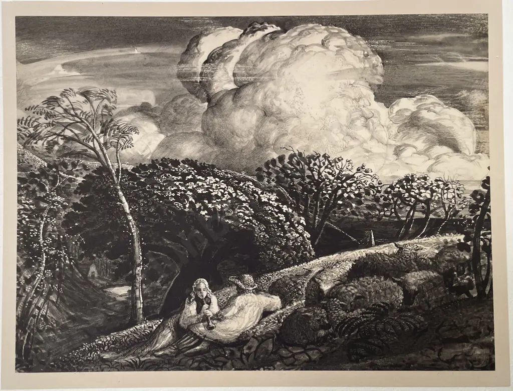 Four Unframed Ganymed Facsimile Prints (unframed) Image 1++